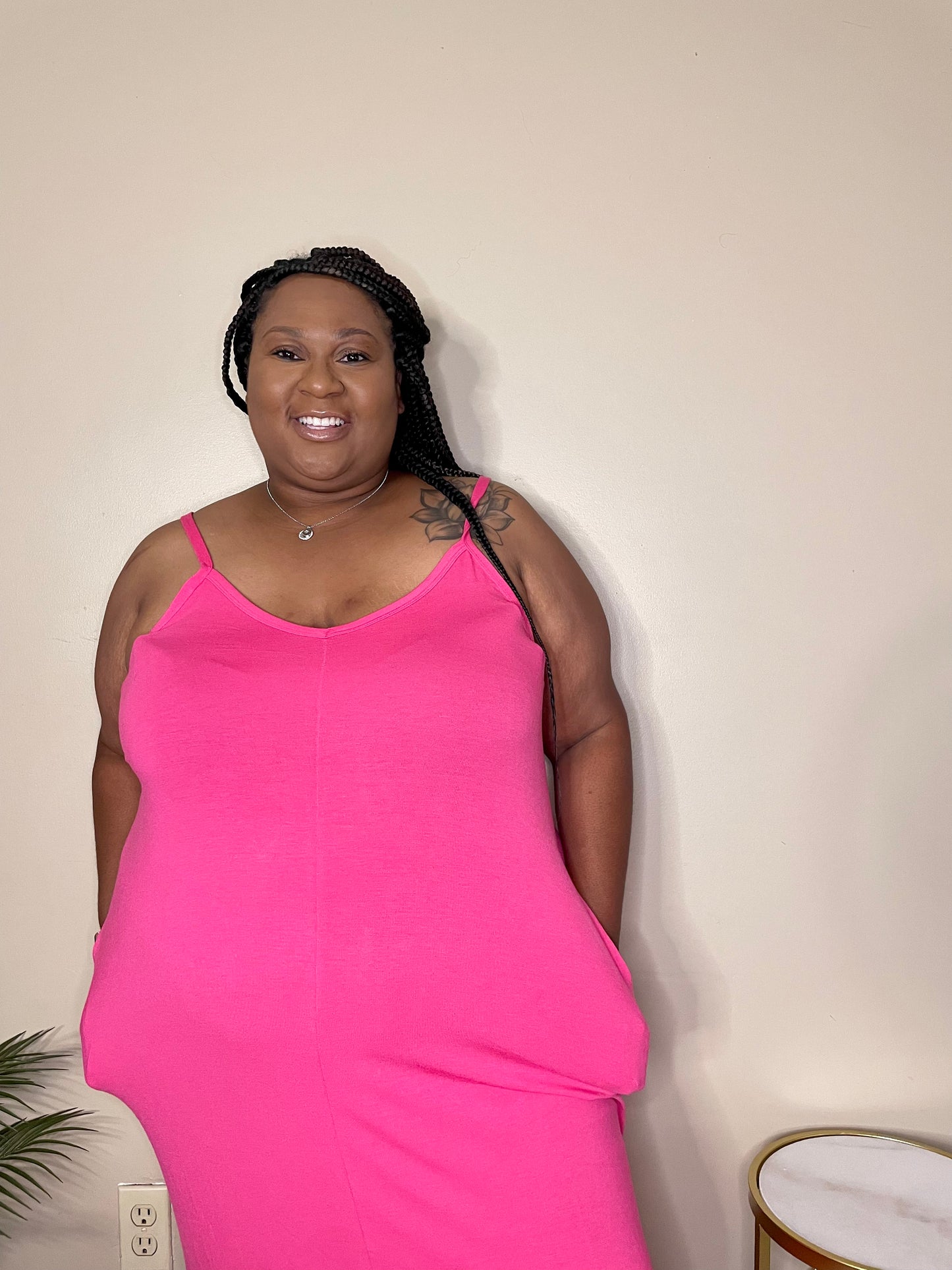 Thee Essential Maxi Fuschia