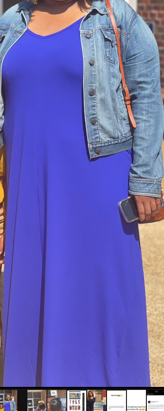 Thee Essential Maxi Bright Blue